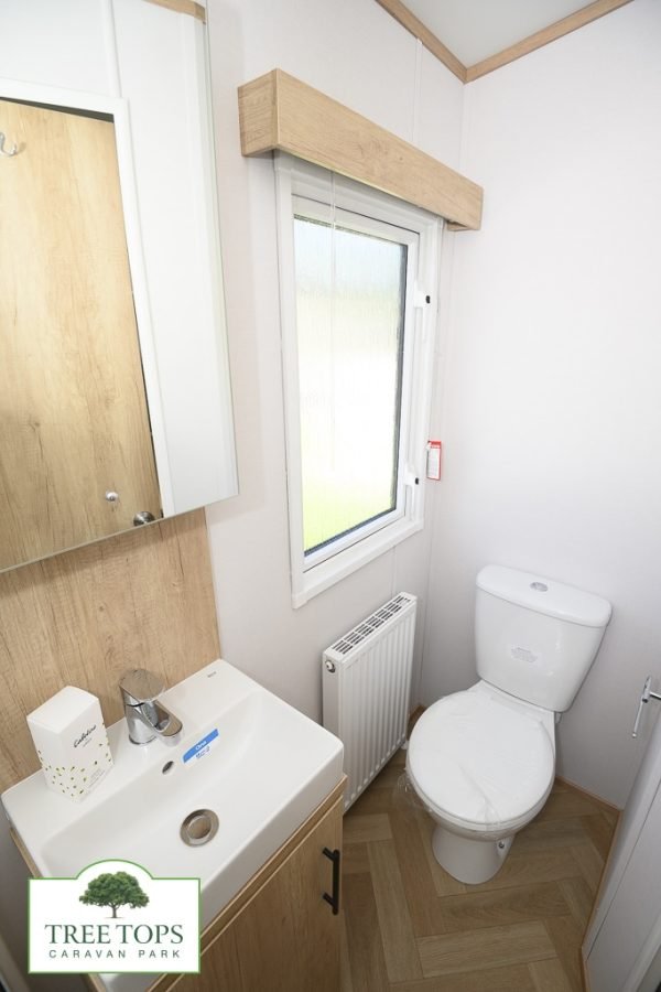 Carnaby Silverdale 2 bedroom caravan for sale at Tree Tops Caravan Park in North Wales