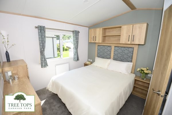 Carnaby Silverdale 2 bedroom caravan for sale at Tree Tops Caravan Park in North Wales