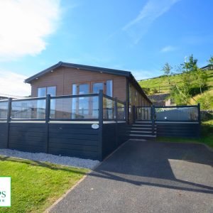 Sunseeker Sensation Lodge for sale at Tree Tops Caravan Park in North Wales