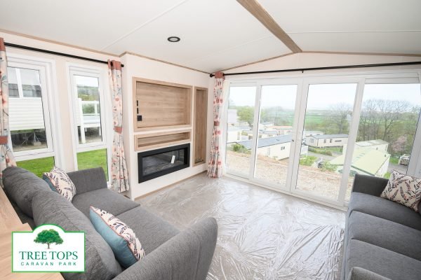 ABI Ingleton 2 bedroom caravan for sale at Tree Tops Caravan Park in North Wales