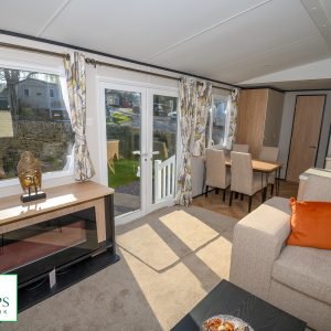 Carnaby Glaisdale 2 bedroom caravan for sale at Tree Tops Caravan Park in North Wales