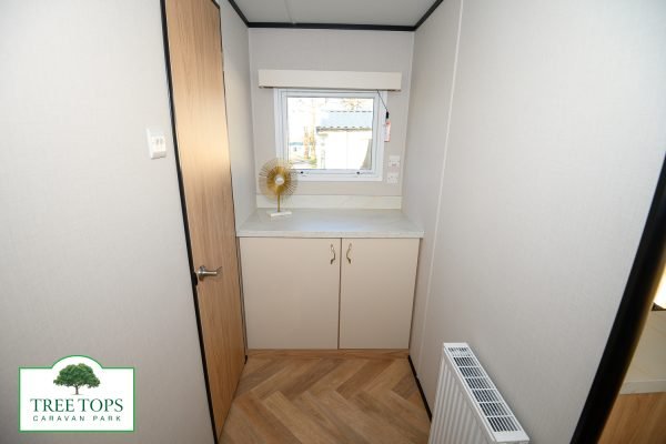 Carnaby Glaisdale 2 bedroom caravan for sale at Tree Tops Caravan Park in North Wales