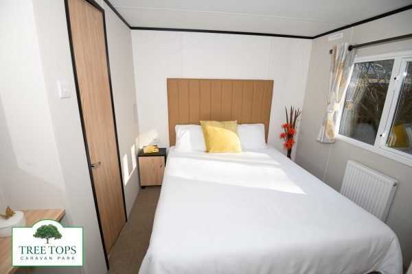 Carnaby Glaisdale 2 bedroom caravan for sale at Tree Tops Caravan Park in North Wales