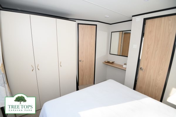 Carnaby Glaisdale 2 bedroom caravan for sale at Tree Tops Caravan Park in North Wales