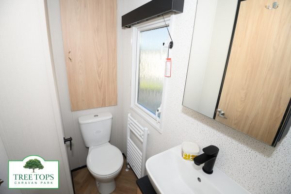Carnaby Glaisdale 2 bedroom caravan for sale at Tree Tops Caravan Park in North Wales