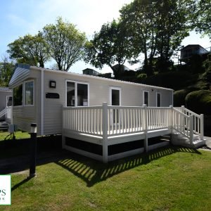 ABI Summer Breeze Deluxe 2 bedroom caravan for sale at Tree Tops Caravan Park in North Wales