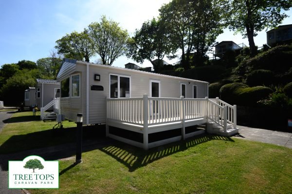 ABI Summer Breeze Deluxe 2 bedroom caravan for sale at Tree Tops Caravan Park in North Wales
