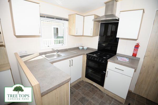 ABI Summer Breeze Deluxe 2 bedroom caravan for sale at Tree Tops Caravan Park in North Wales