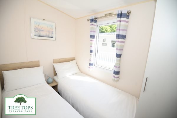 ABI Summer Breeze Deluxe 2 bedroom caravan for sale at Tree Tops Caravan Park in North Wales