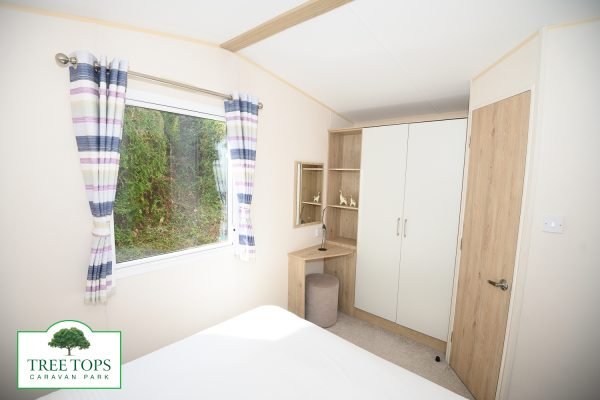 ABI Summer Breeze Deluxe 2 bedroom caravan for sale at Tree Tops Caravan Park in North Wales