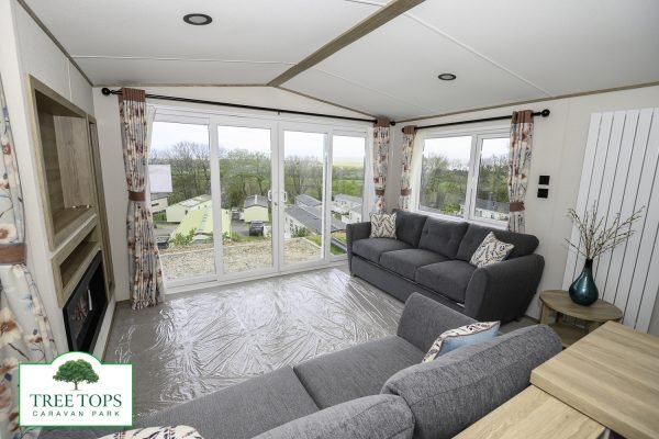 ABI Ingleton 2 bedroom caravan for sale at Tree Tops Caravan Park in North Wales