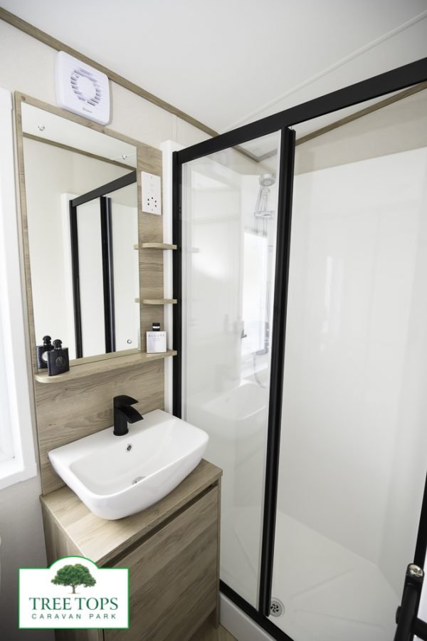 ABI Ingleton 2 bedroom caravan for sale at Tree Tops Caravan Park in North Wales